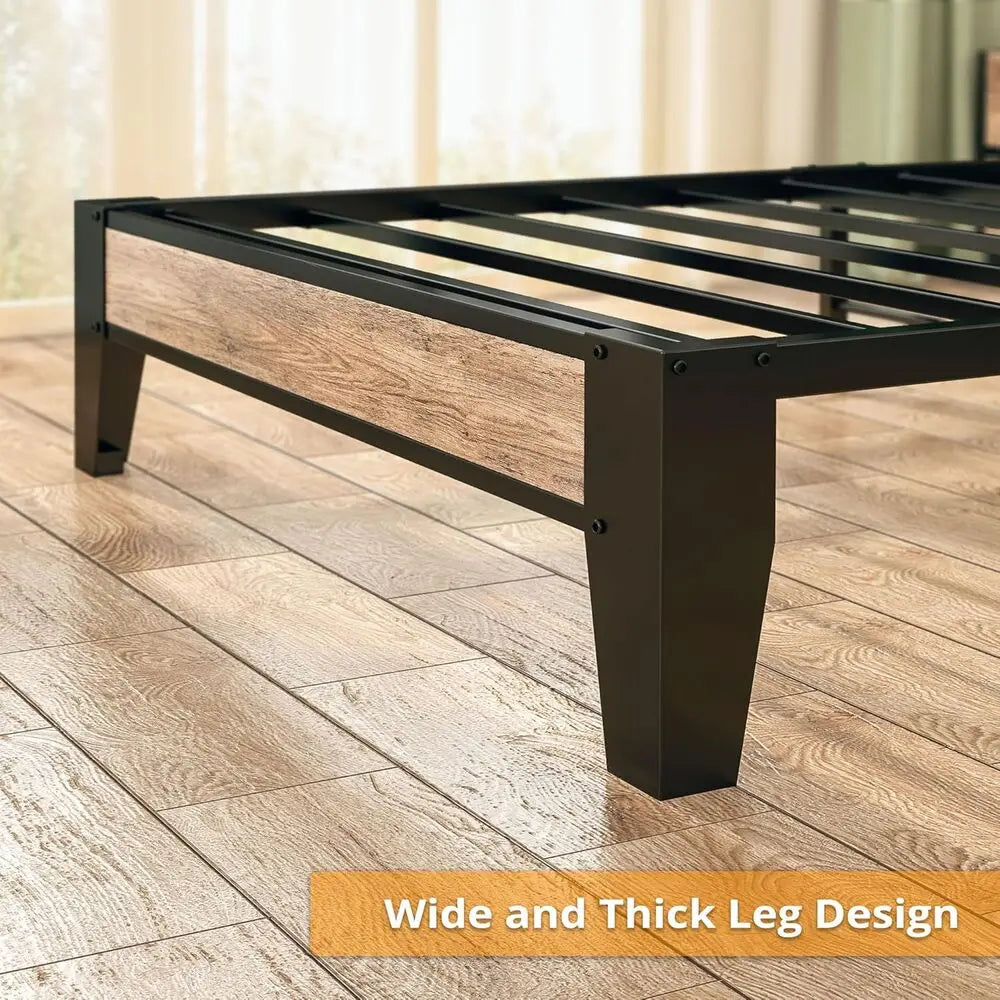 Likimio Twin Bed Frame With Storage Headboard And Charging Station