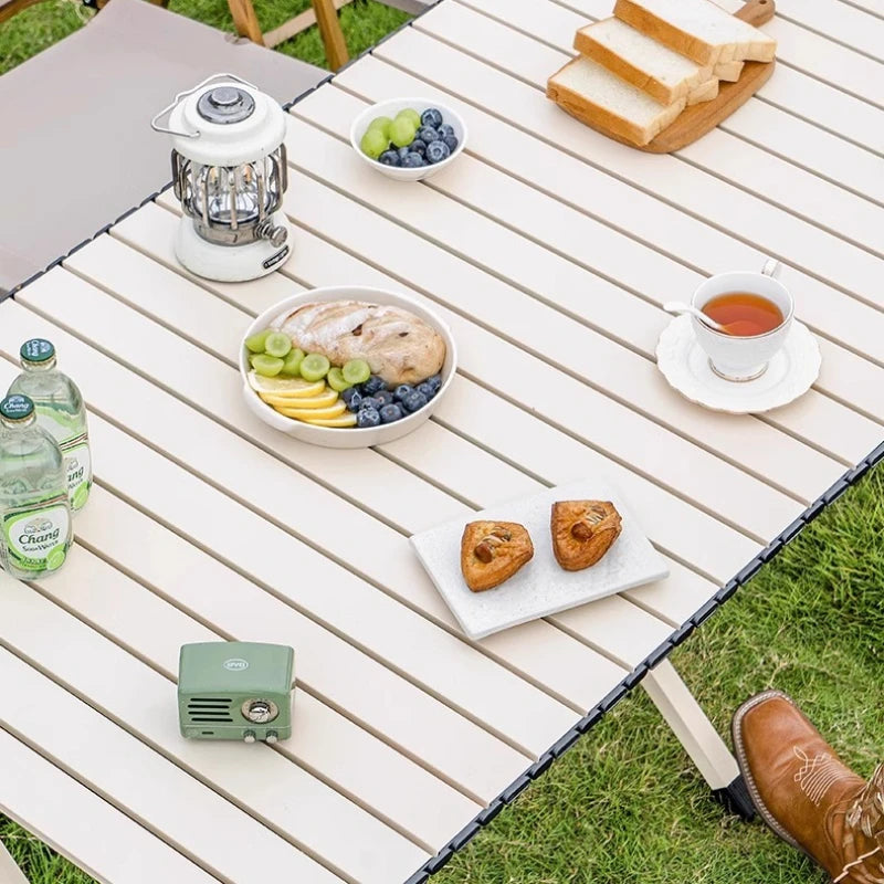 MDUG Outdoor Dining Table Set Foldable Waterproof Patio Garden Furniture