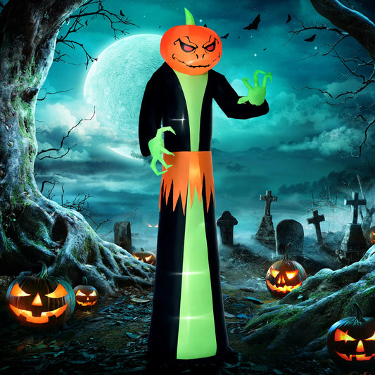 Light Up Halloween Inflatable Pumpkin Outdoor Yard Decoration