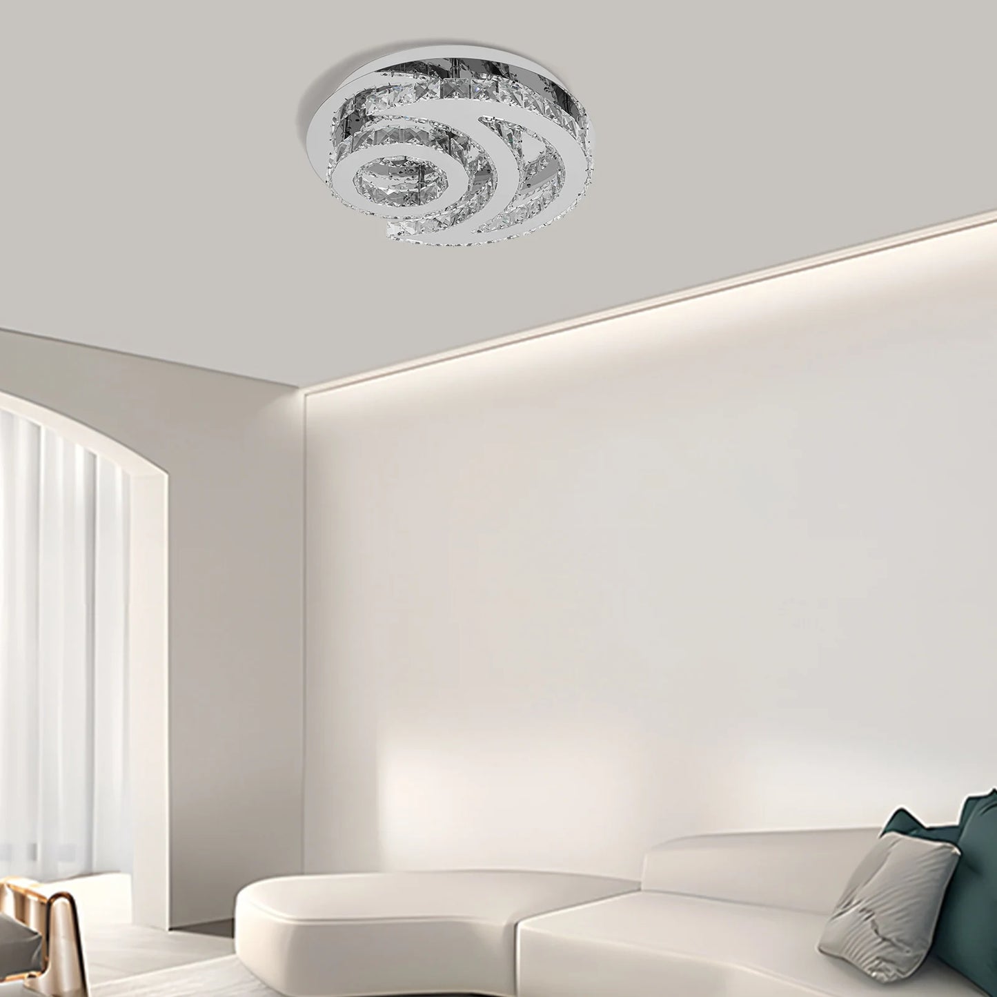 LED Ceiling Light Embedded Fixture For Kitchen Living Room Bedroom Balcony