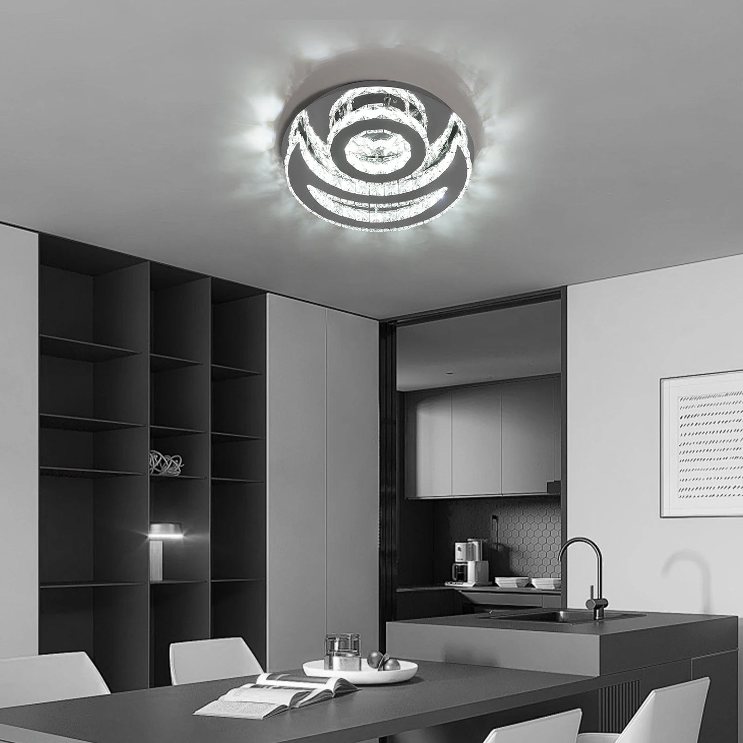 LED Ceiling Light Embedded Fixture For Kitchen Living Room Bedroom Balcony