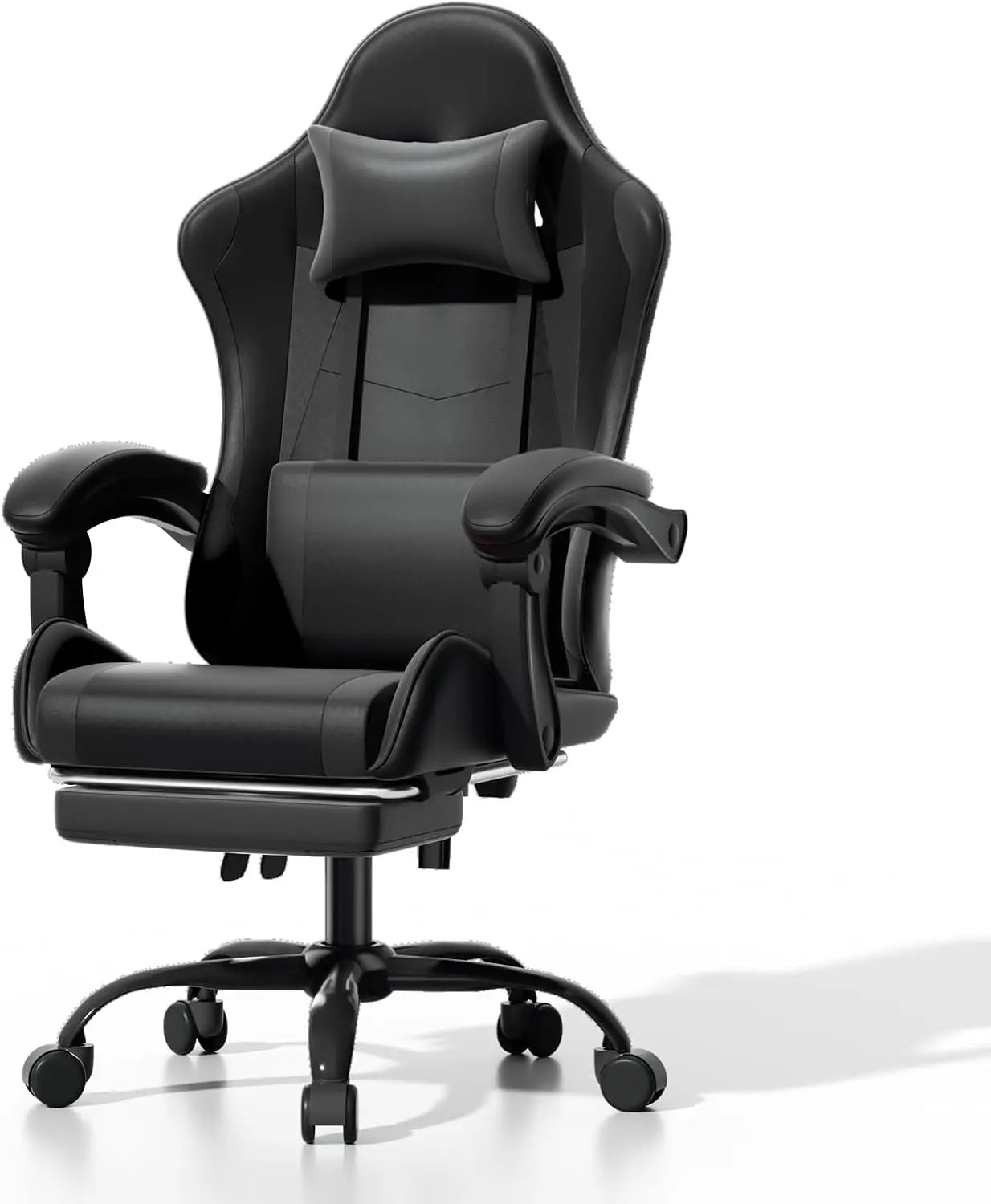 Athena Collection Carbon Fiber Gaming Chair With Ergonomic Support