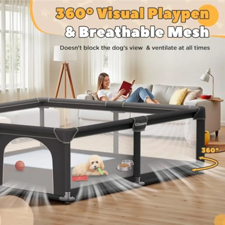 Yao Hui Huang Puppy Playpen With Gate For Small Dogs