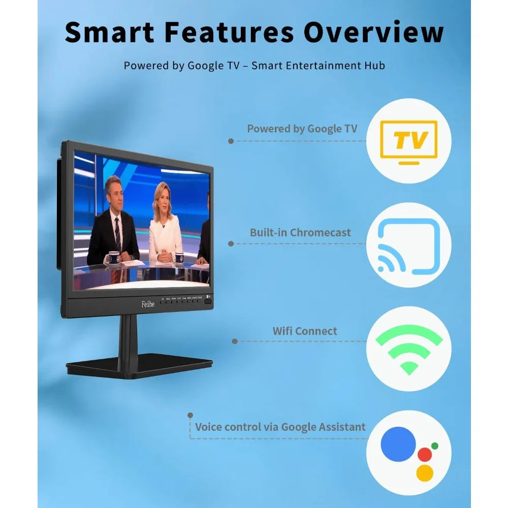 XMSJ Feihe Smart TV With Voice Remote And WiFi