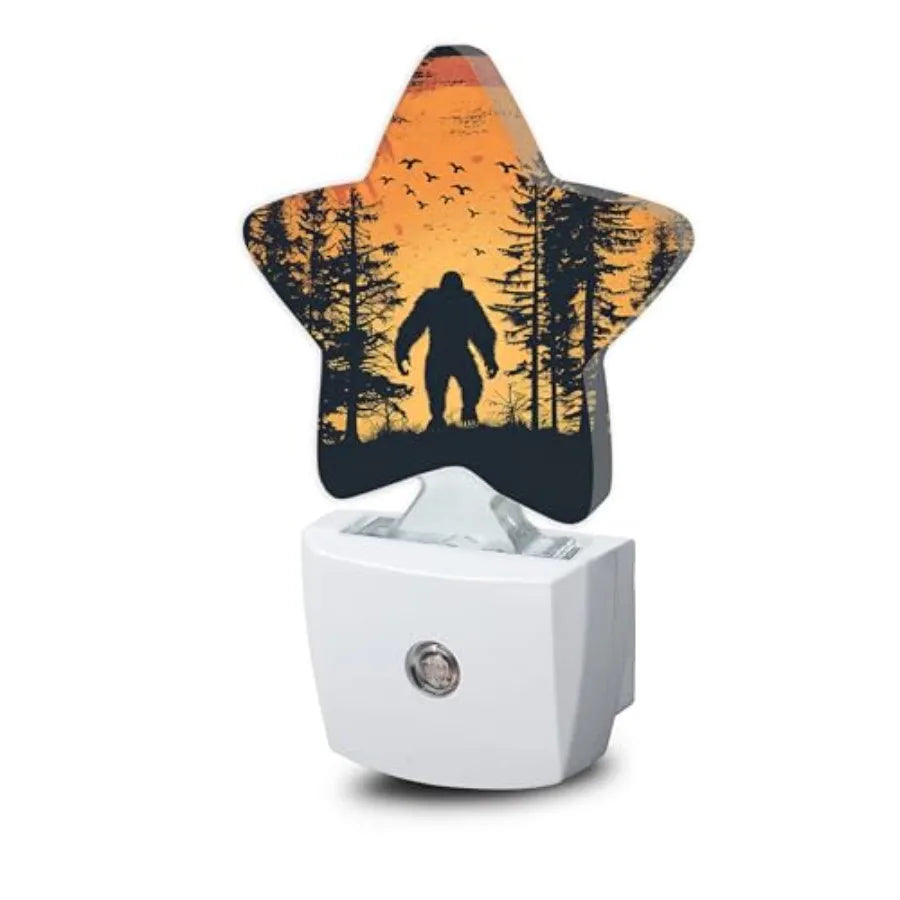 Dusk To Dawn Winter Tree Star Plug In Nightlight Sensor