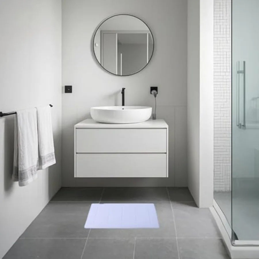 Memory Foam Bathroom Rug, Absorbent Non Slip Washable Bath Mat