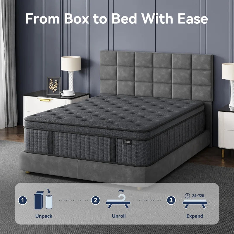 CAREBODY Hybrid Mattress With Memory Foam And Pocket Springs