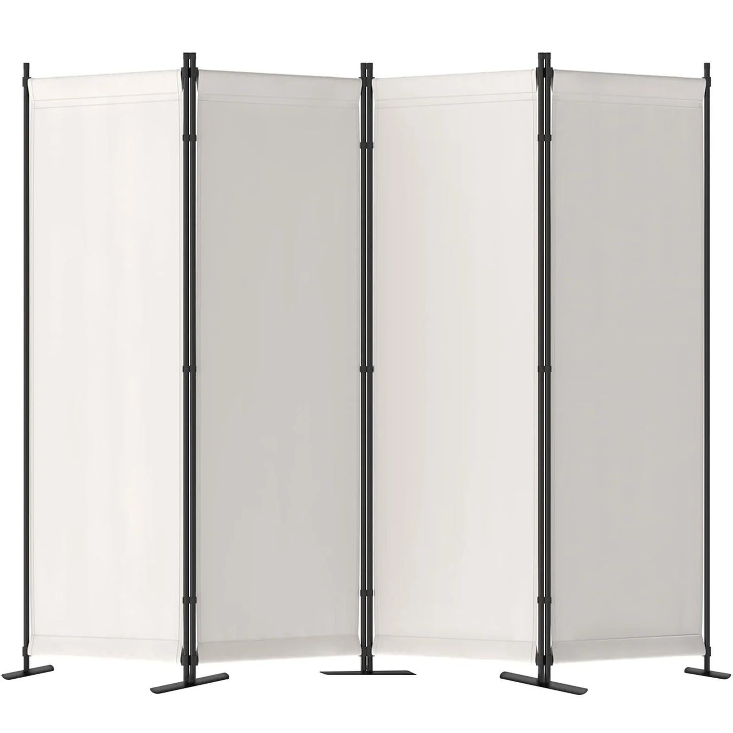 Room Divider, 4 Panel Folding Privacy Screens, Portable Room Partition for Room Separator, Room Divider Panel Freestanding