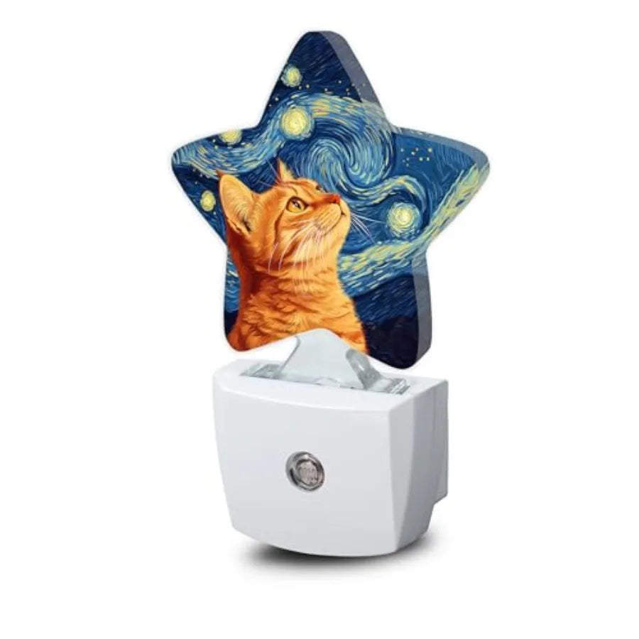 Dusk To Dawn Winter Tree Star Plug In Nightlight Sensor