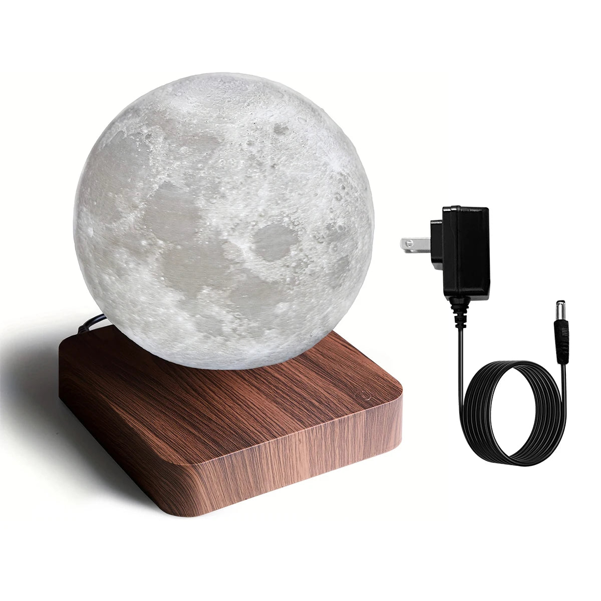 Mexllex Floating Moon Lamp With Base And 3 Color LED
