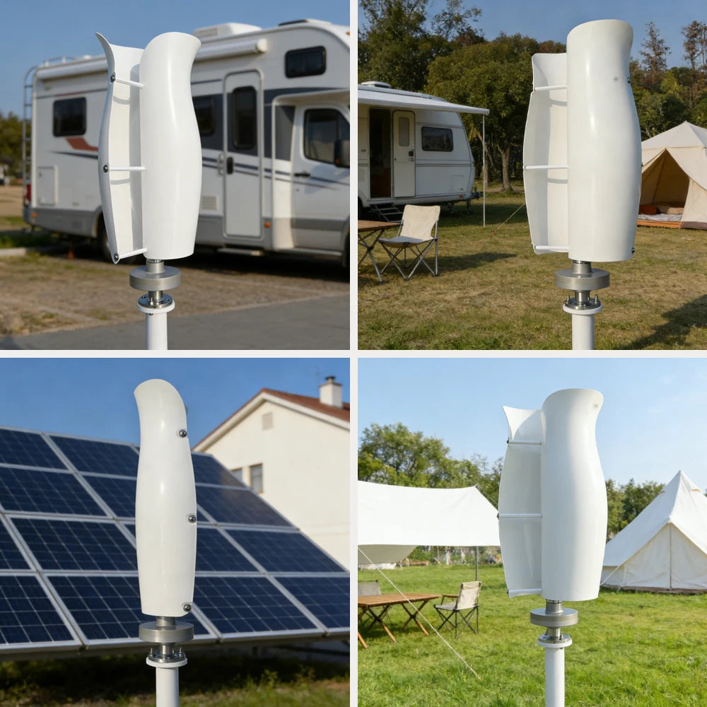 SMARAAD Silent Wind Turbine Generator 1200W 12-48V With Controller