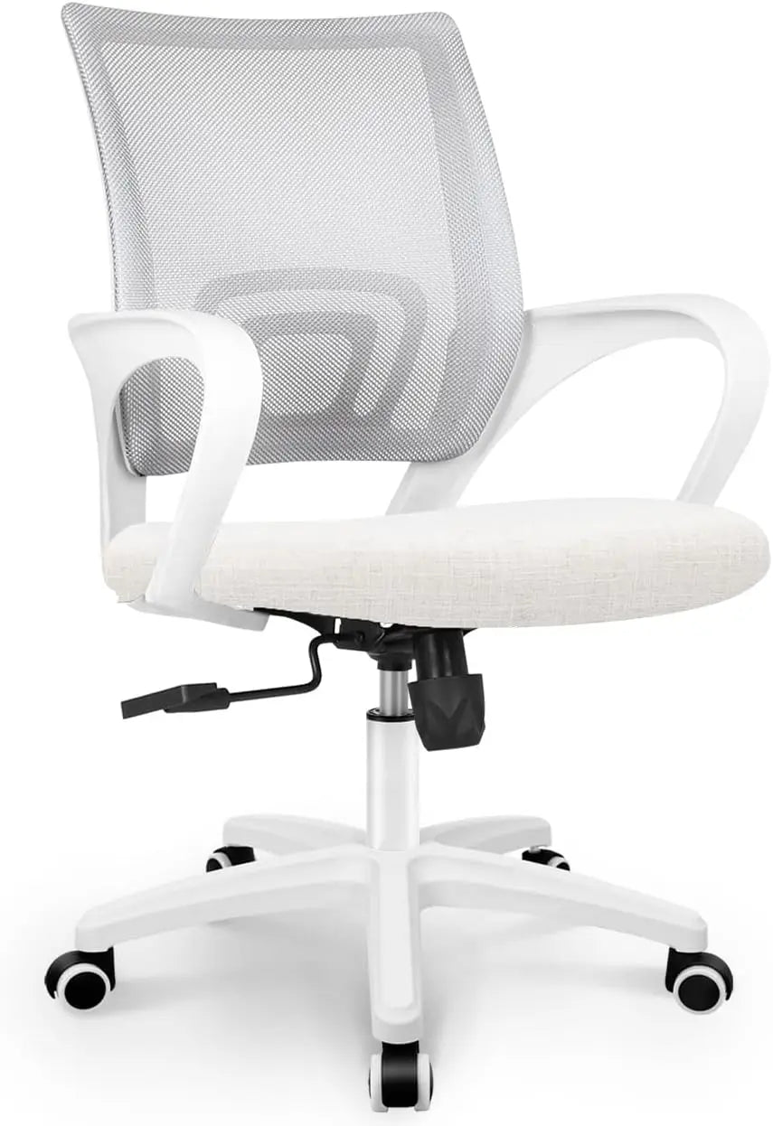 APlus Mesh Gaming Office Chair Mid Back Lumbar Support