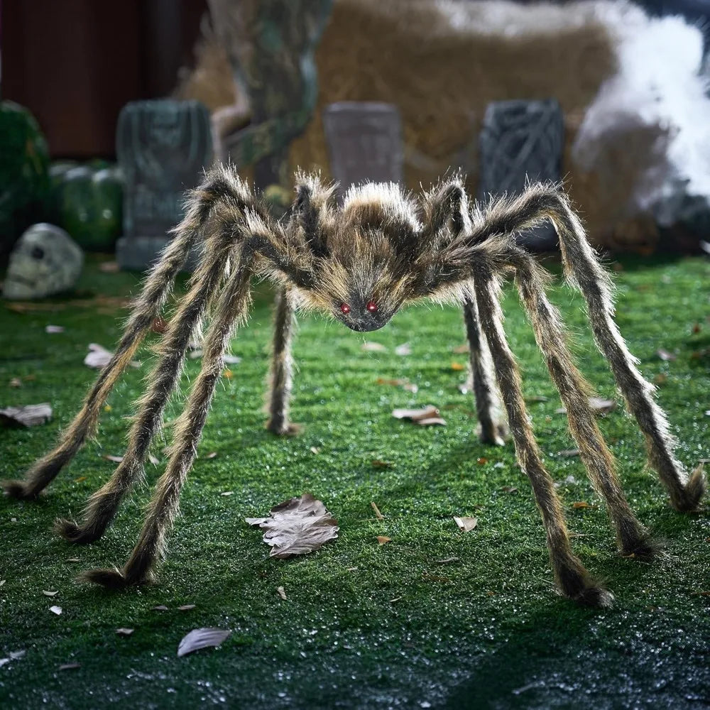 Joyfy Giant Spider Halloween Outdoor Decoration Props