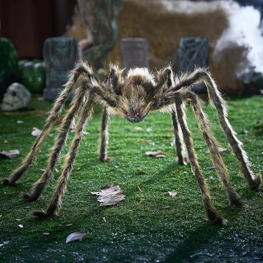 Joyfy Giant Spider Halloween Outdoor Decoration Props