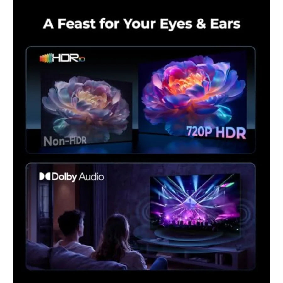 Smart TV Compatible With Television Plus Tizen OS HDR 10