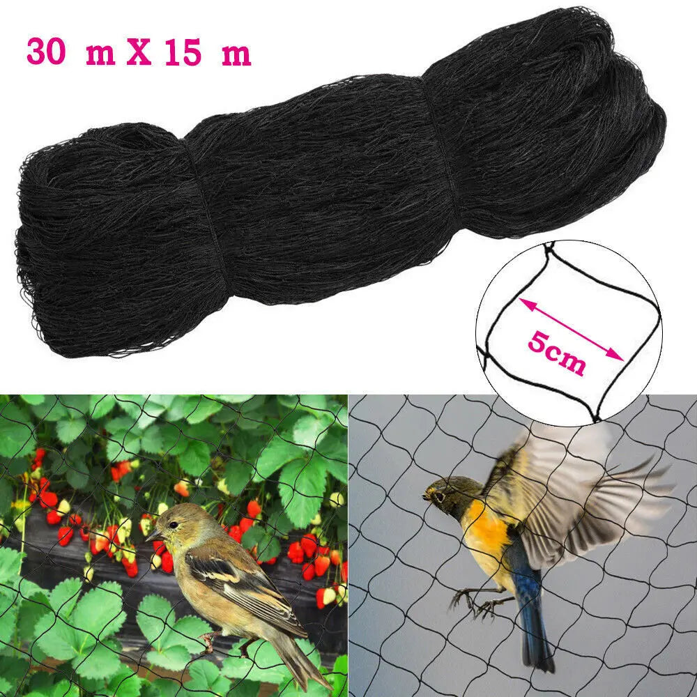 Bird Netting Heavy Duty Nylon Mesh Fruit Trees And Vegetables