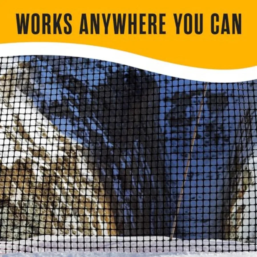 Plastic Fence Mesh Netting For Garden, Pets, Deer And Poultry