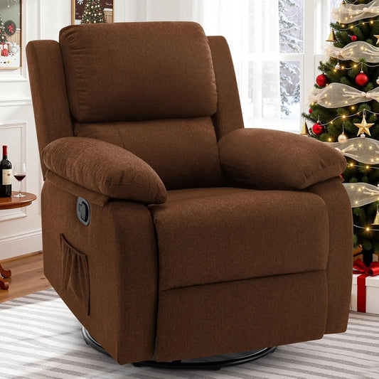 Chengwei Recliner Chair 360 Degree Swivel Rocker For Small Spaces