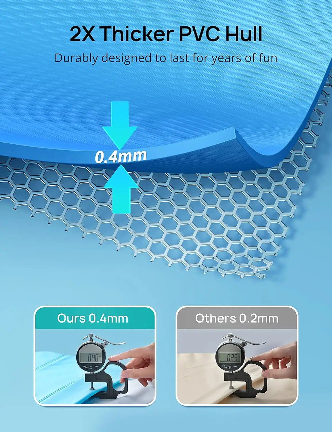 Inflatable Family Pool For Outdoor Use For Kids And Adults