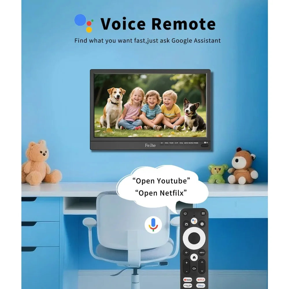 XMSJ Feihe Smart TV With Voice Remote And WiFi