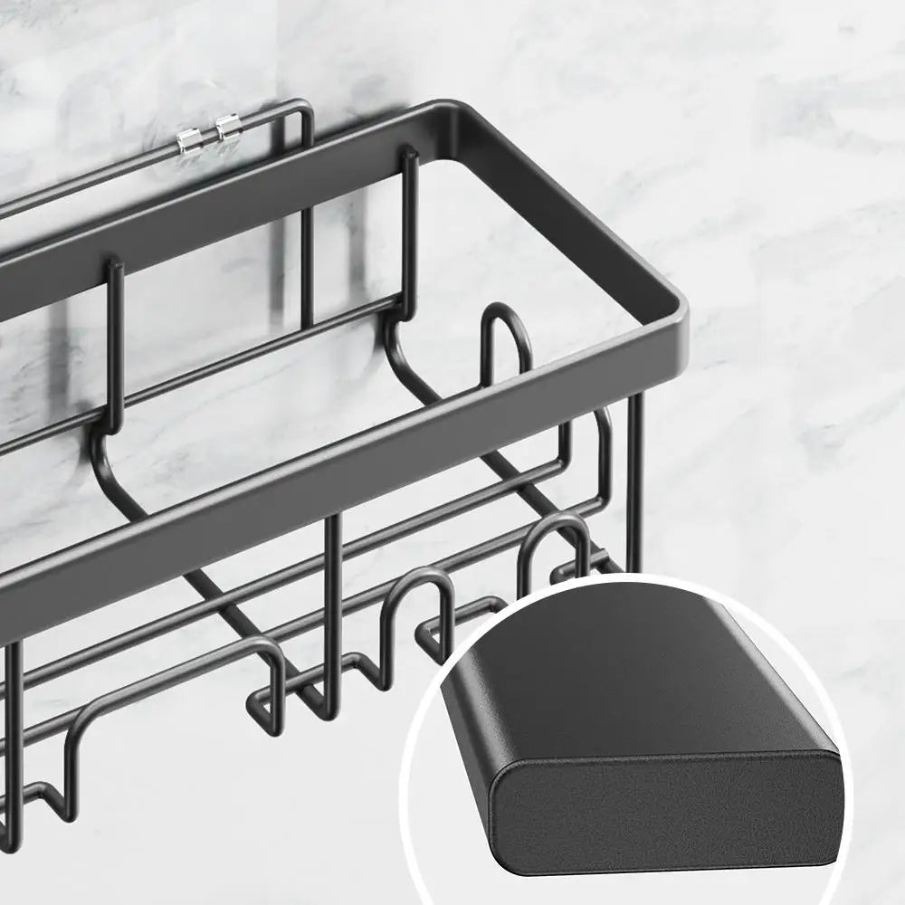 Rustproof No Drill Shower Caddy Bathroom Organizer Shelves