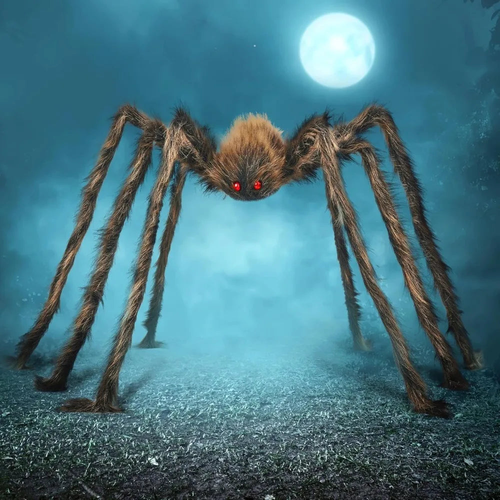 Joyfy Giant Spider Halloween Outdoor Decoration Props