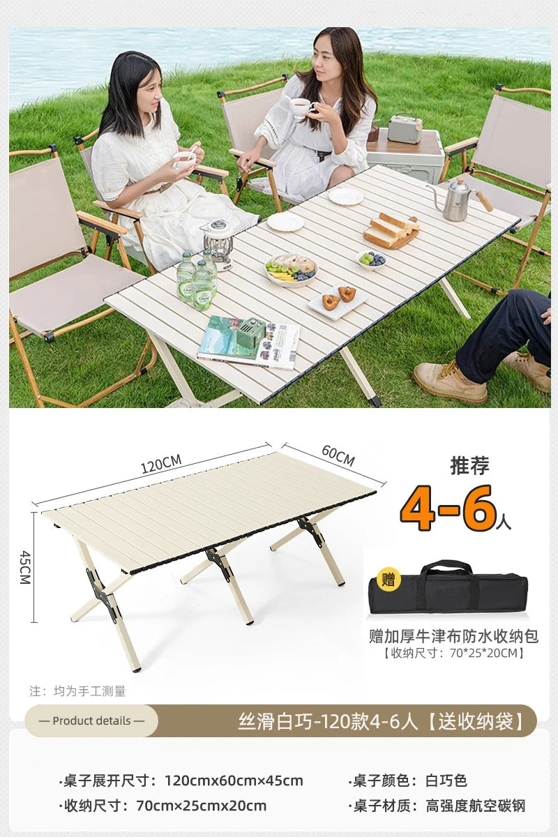 MDUG Outdoor Dining Table Set Foldable Waterproof Patio Garden Furniture