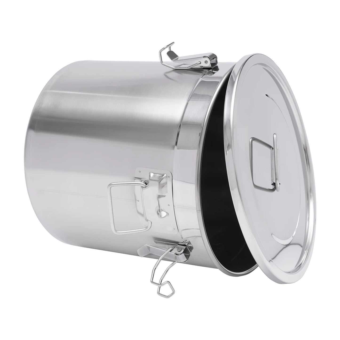 Stainless Steel Airtight Food Storage Canister With Lid