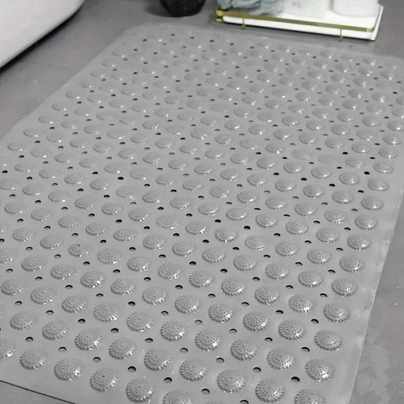 Non Slip Bathtub Mat With Suction Cups And Drain Holes
