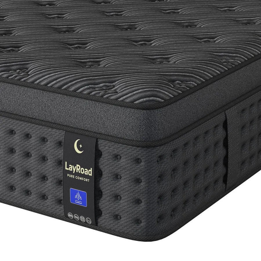 Memory Foam Hybrid Mattress With Pocket Springs For Comfortable Sleep