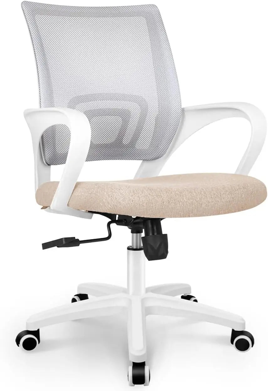 APlus Mesh Gaming Office Chair Mid Back Lumbar Support
