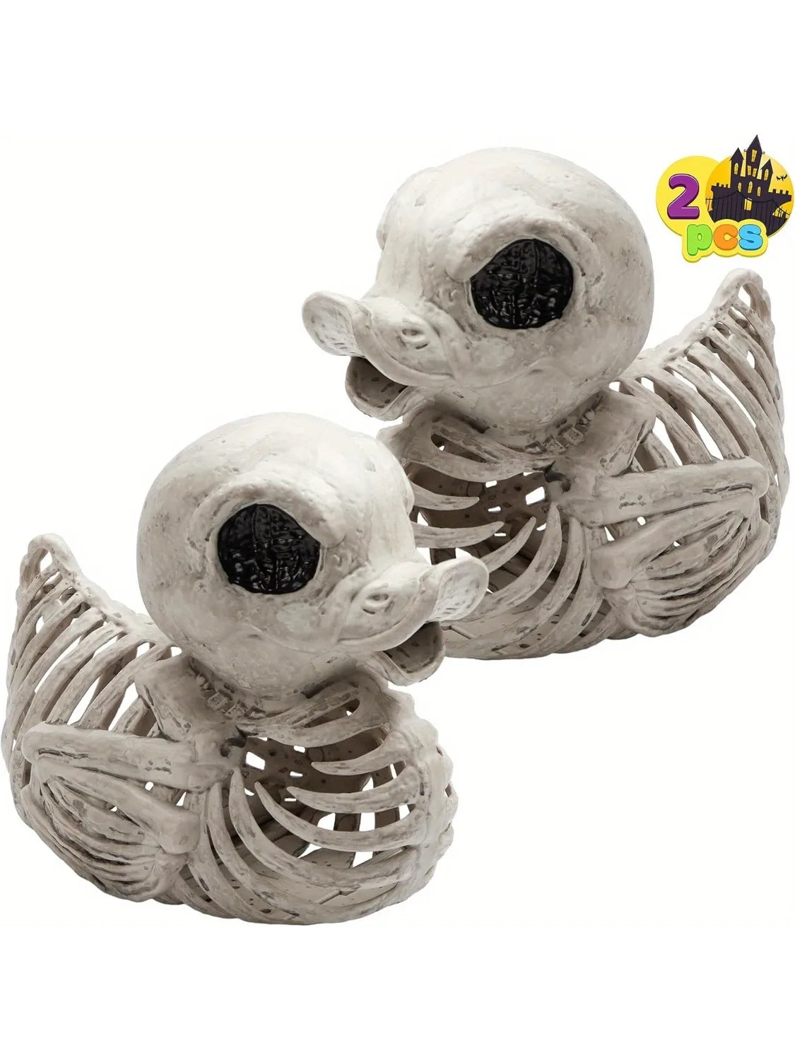Halloween Duck Skeleton Plastic Bones For Indoor Outdoor Decor