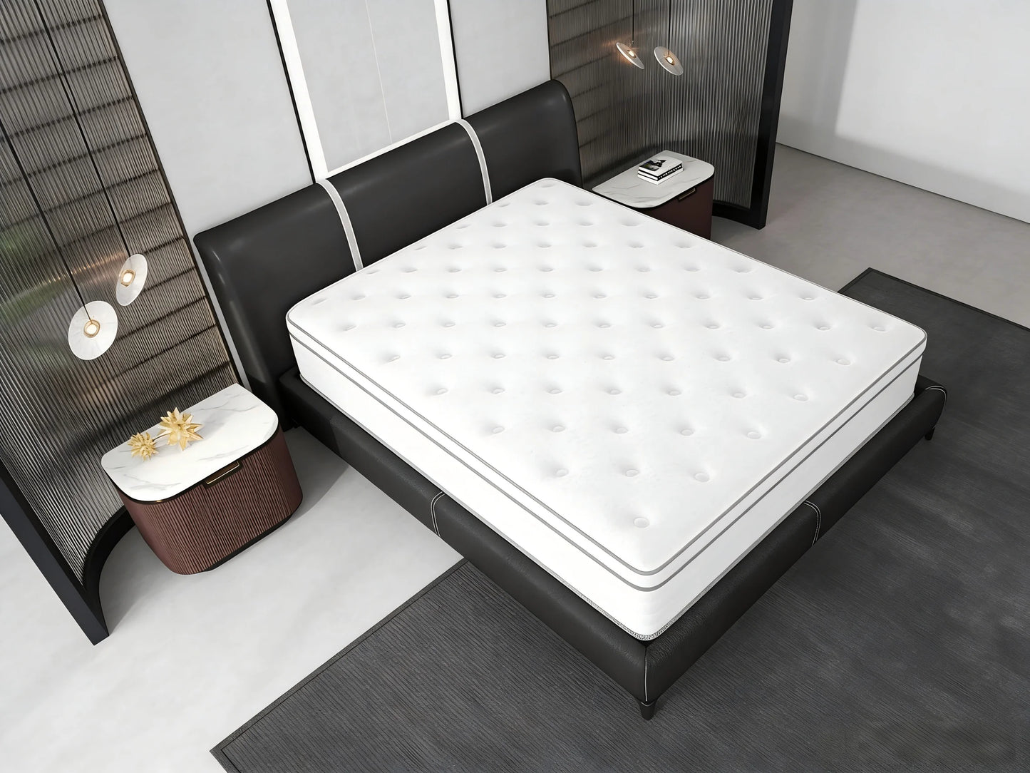 Madevos Hybrid Mattress With Pocket Springs For Back Pain Relief