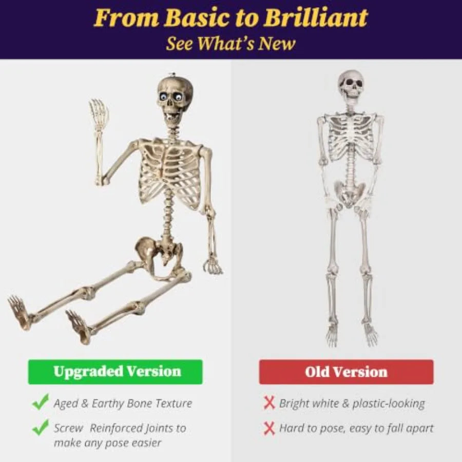 Day Of The Dead Posable Skeleton Halloween Altar Decoration