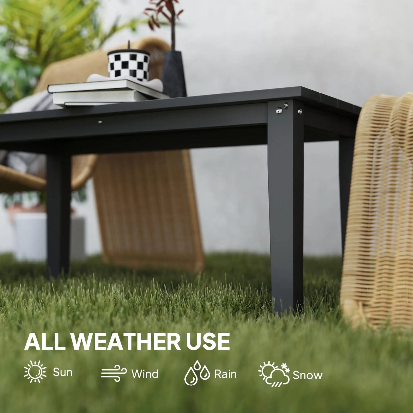 Hdpe Outdoor Coffee Table