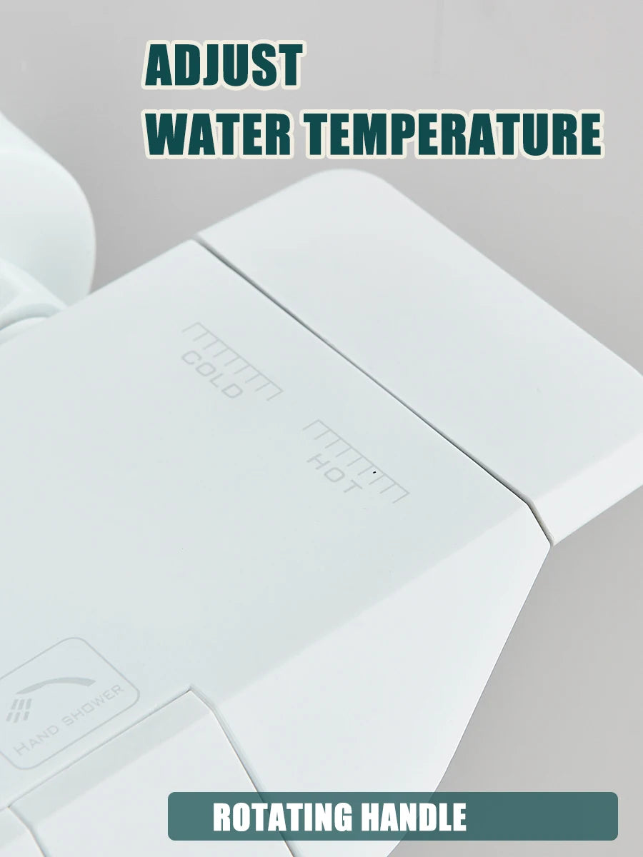 Onyzpily Four Way Piano Key Rainfall Shower Faucet System