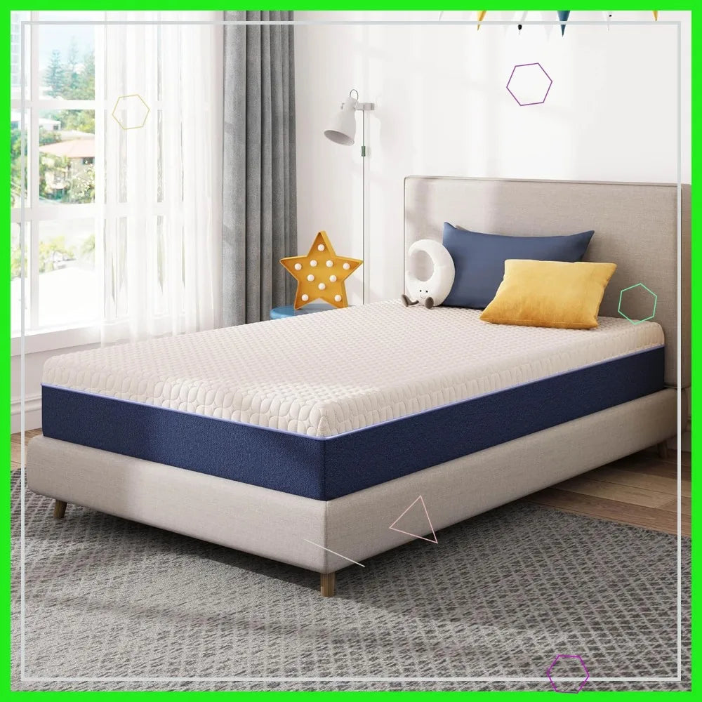 Gel Memory Foam Mattress Medium Firm For Back Pain Relief CertiPUR US Certified