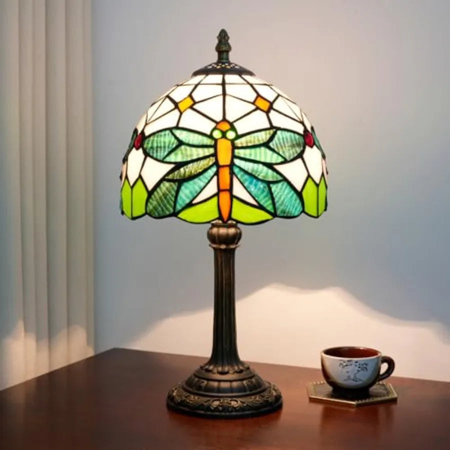 Tiffany Style Stained Glass Table Lamp For Home Decor