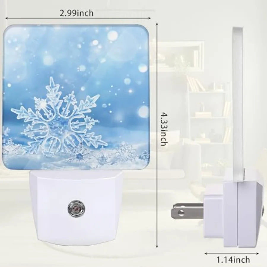 Christmas Night Light With Dusk To Dawn Sensor For Home Lights