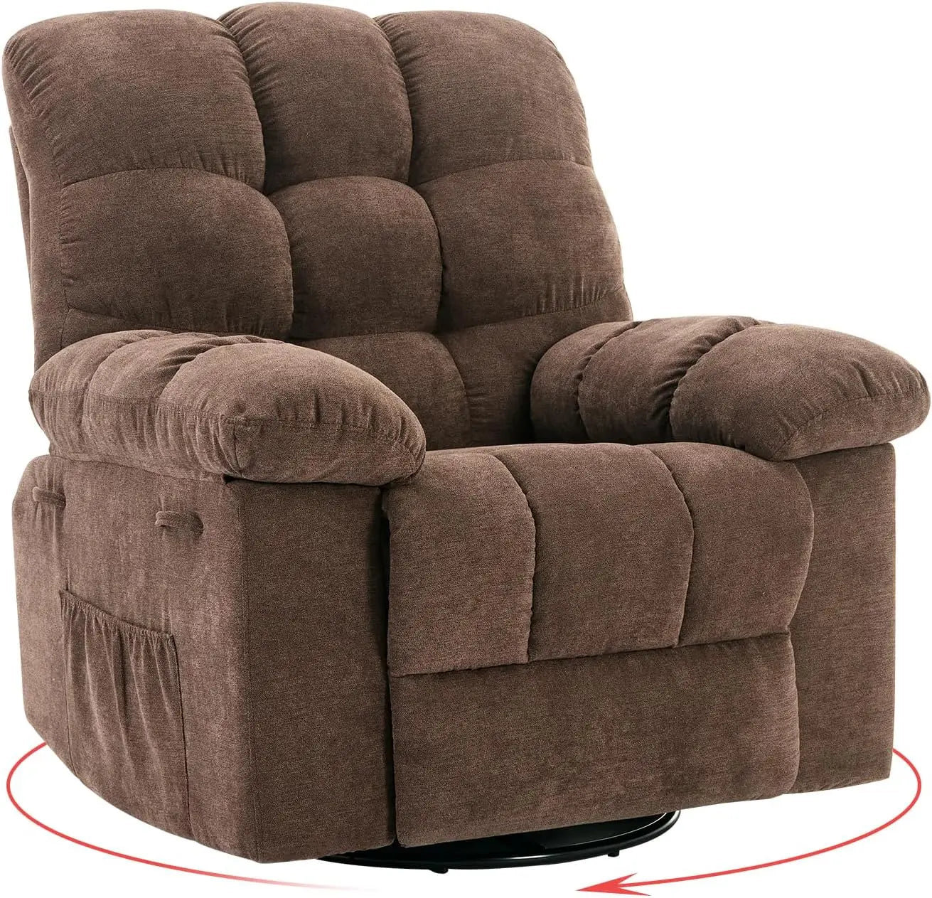 HiMISS Rocker Recliner Chair For Adults Manual Glider