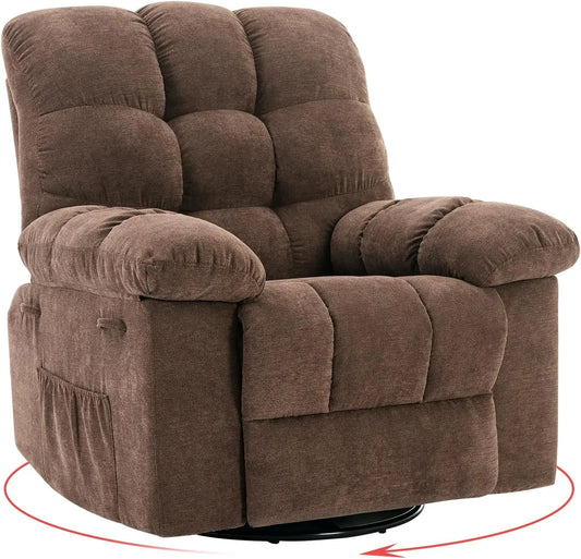 HiMISS Rocker Recliner Chair For Adults Manual Glider