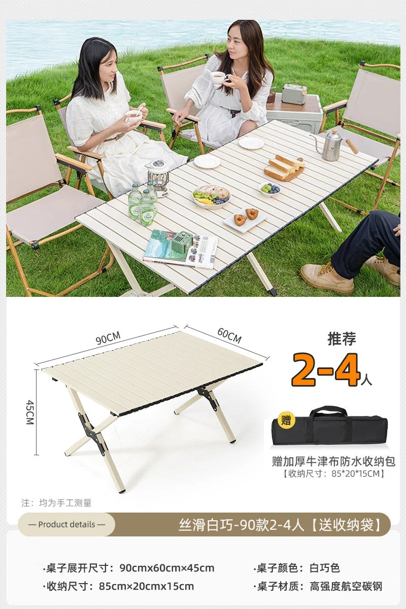 MDUG Outdoor Dining Table Set Foldable Waterproof Patio Garden Furniture