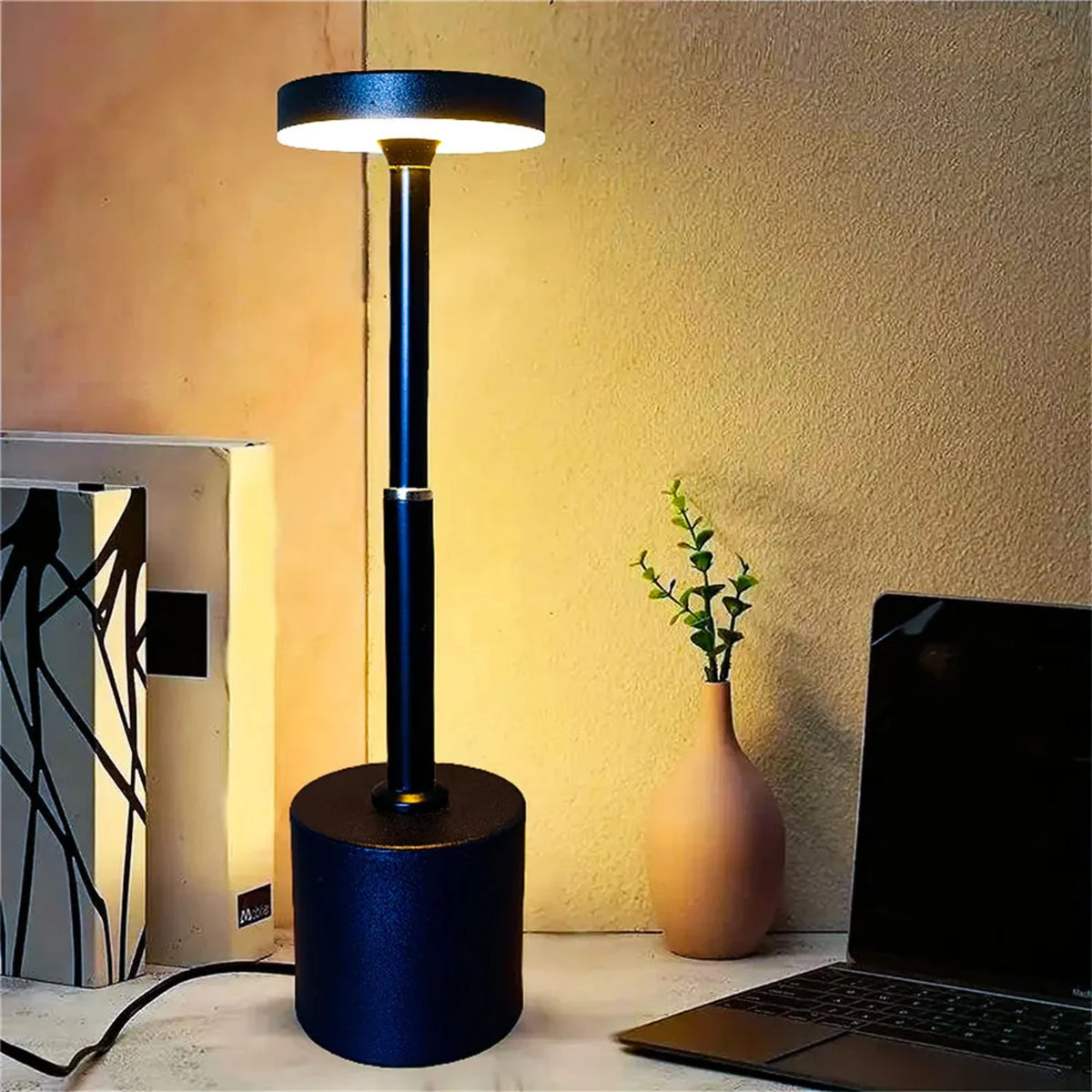 Nordic Retro Iron Art Desk Lamp For Bedside Eye Protection