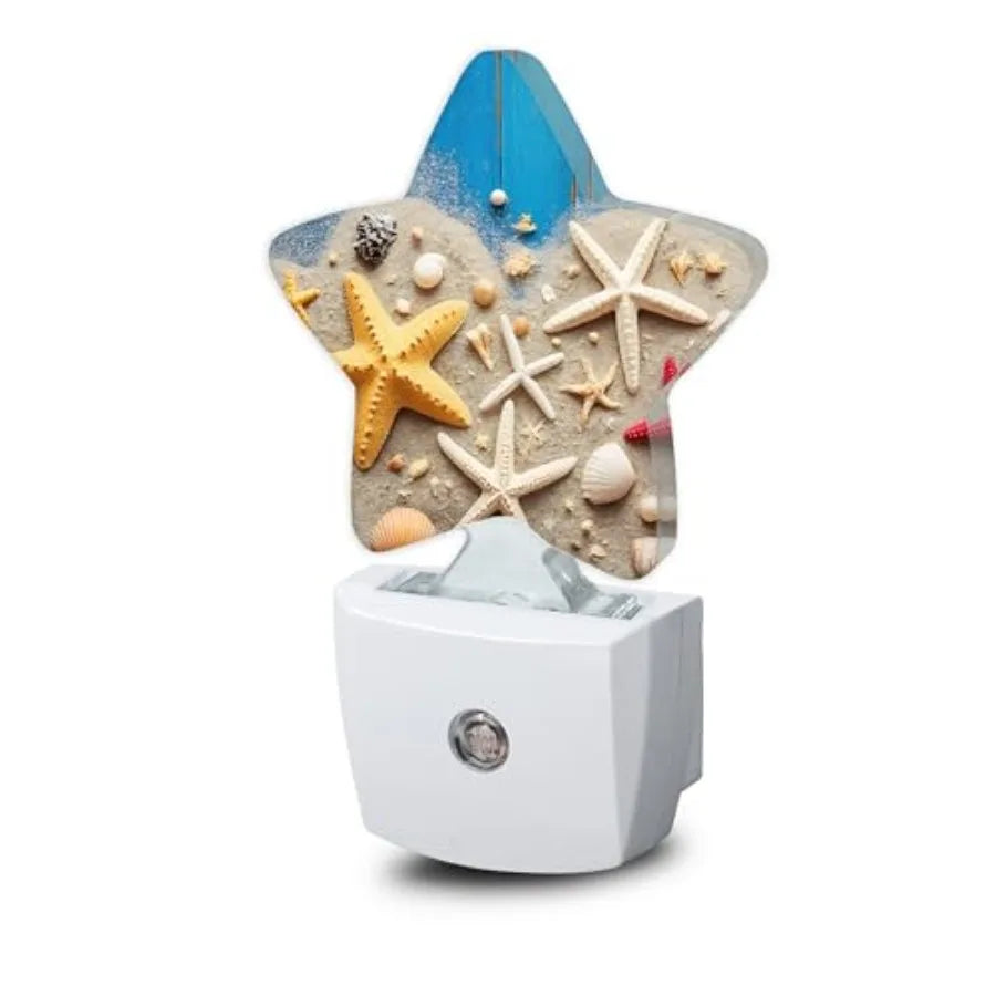 Dusk To Dawn Winter Tree Star Plug In Nightlight Sensor