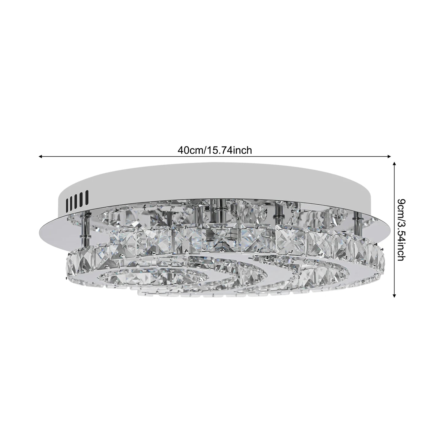 LED Ceiling Light Embedded Fixture For Kitchen Living Room Bedroom Balcony