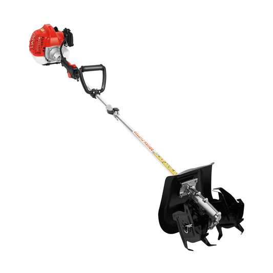 51.7cc Gas-powered Tiller Cultivator,1.45kw 2-stroke Single Cylinder Tiller Cultivator with Fuel Oil Mixing Bottle and Funnel