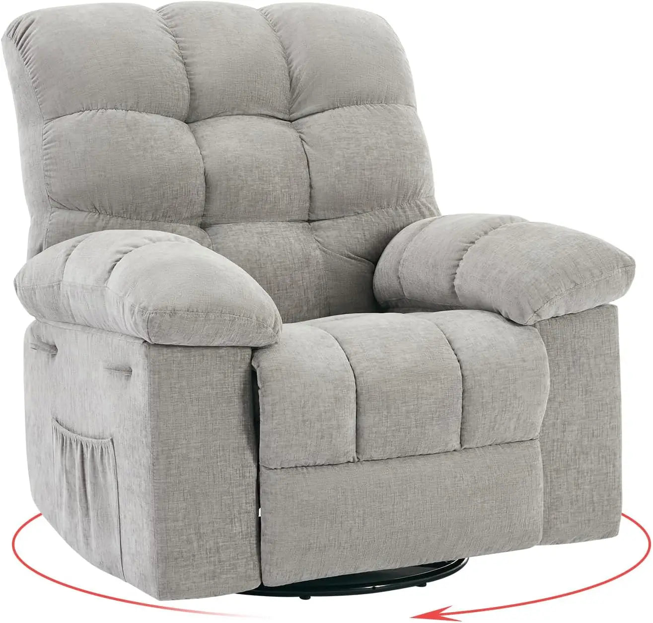 HiMISS Rocker Recliner Chair For Adults Manual Glider