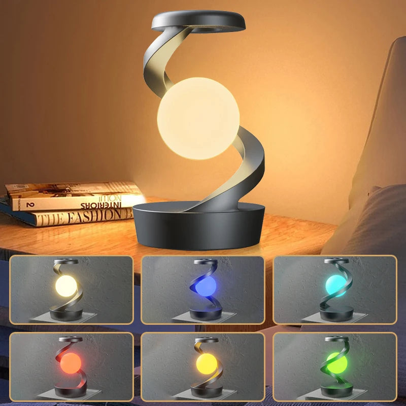 Charging LED Night Lamp with Motion Sensor Floating Bedside Rechargeable Table Lamp Lighting Modern party decorations lamps