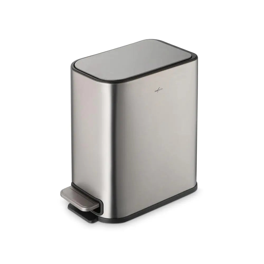 Stainless Steel Pedal Trash Can With Soft Close Lid
