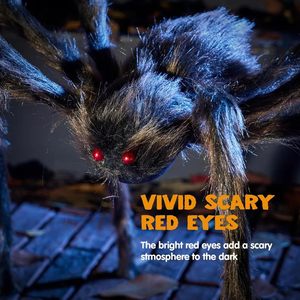 Joyfy Giant Spider Halloween Outdoor Decoration Props
